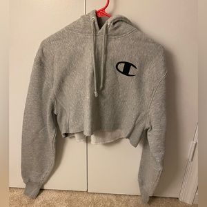Cropped Champion Hoodie